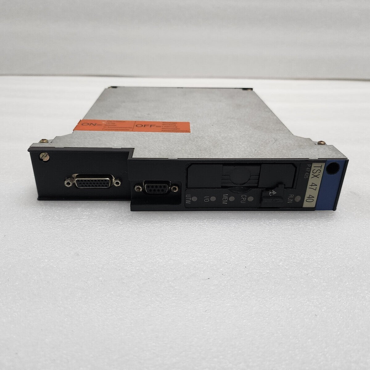 SCHNEIDER AUTOMATION TSX 47 40 PLC PROCESSOR