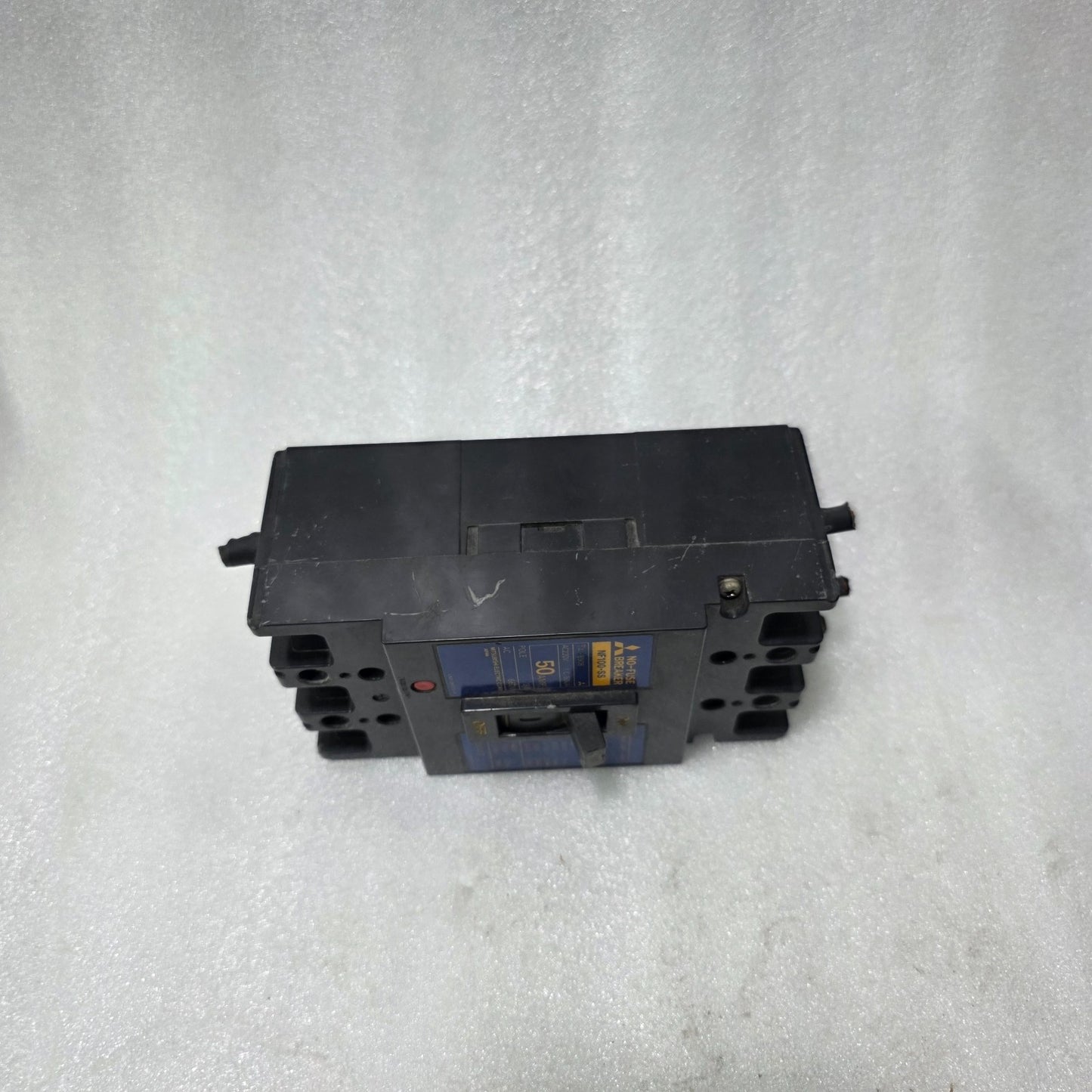 MITSUBISHI NF100-SS NO FUSE BREAKER 50A 3 POLE 660V MCCB INDUSTRIAL CIRCUIT BREA