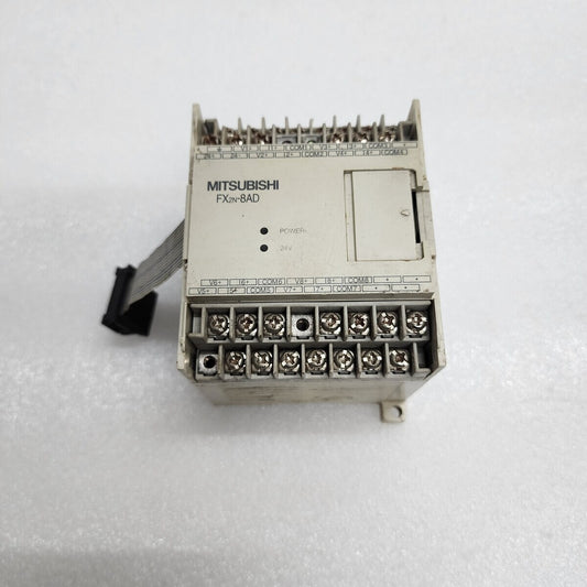 MITSUBISHI FX2N-8AD PLC PROGRAMMABLE CONTROLLER 24VDC