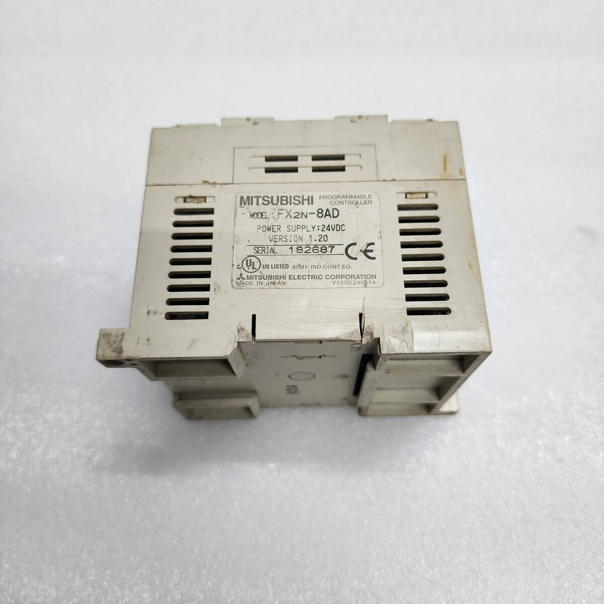 MITSUBISHI FX2N-8AD PLC PROGRAMMABLE CONTROLLER 24VDC