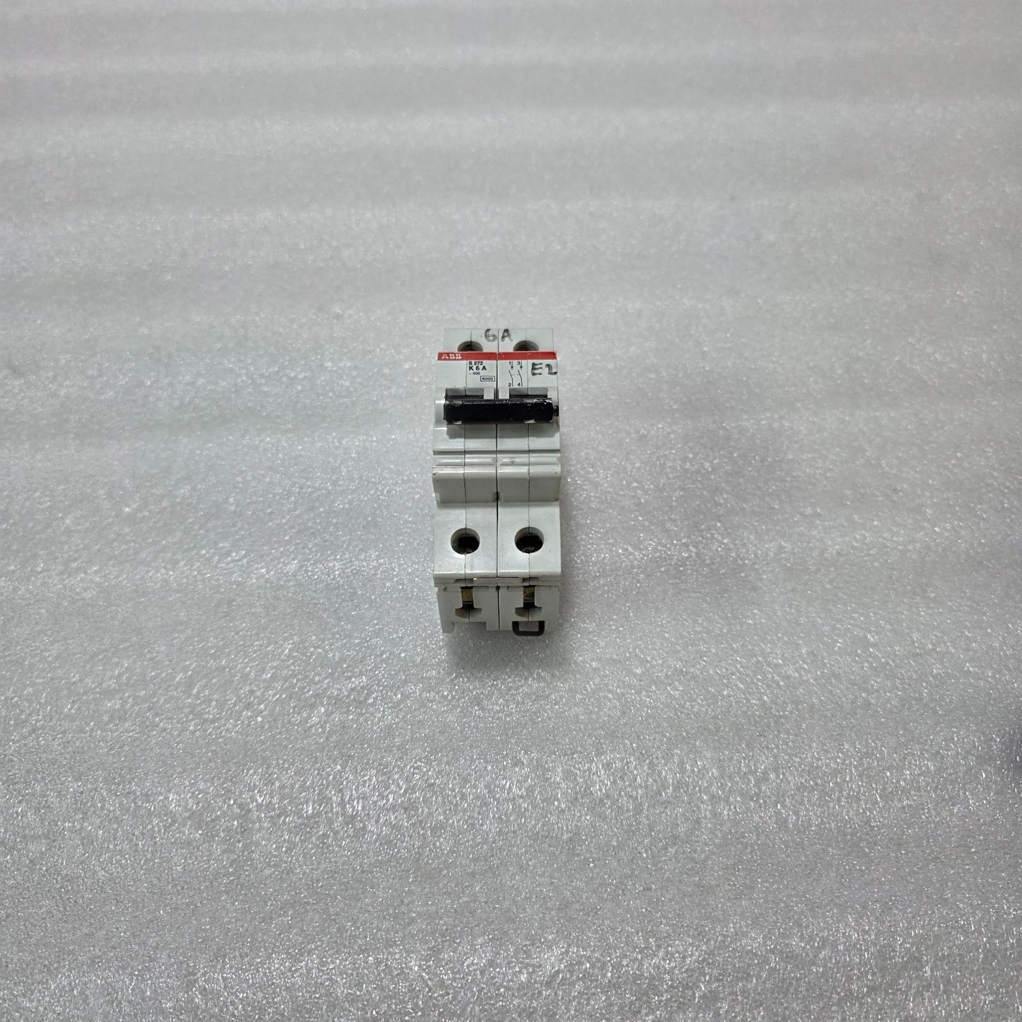 ABB S272 K6A 2 POLE MINIATURE CIRCUIT BREAKER MCB 6A 400V 6KA