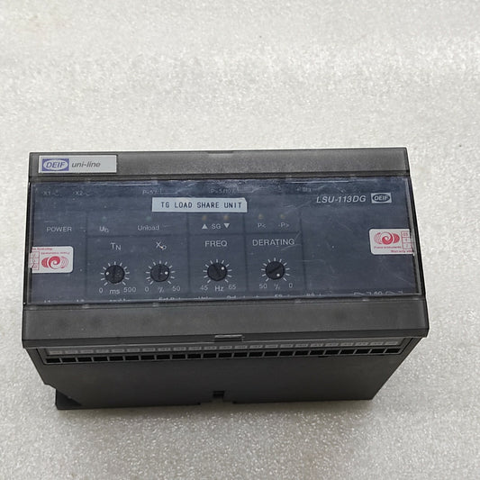 DEIF LSU-113DG LOAD SHARING UNIT 100020950.120 110V