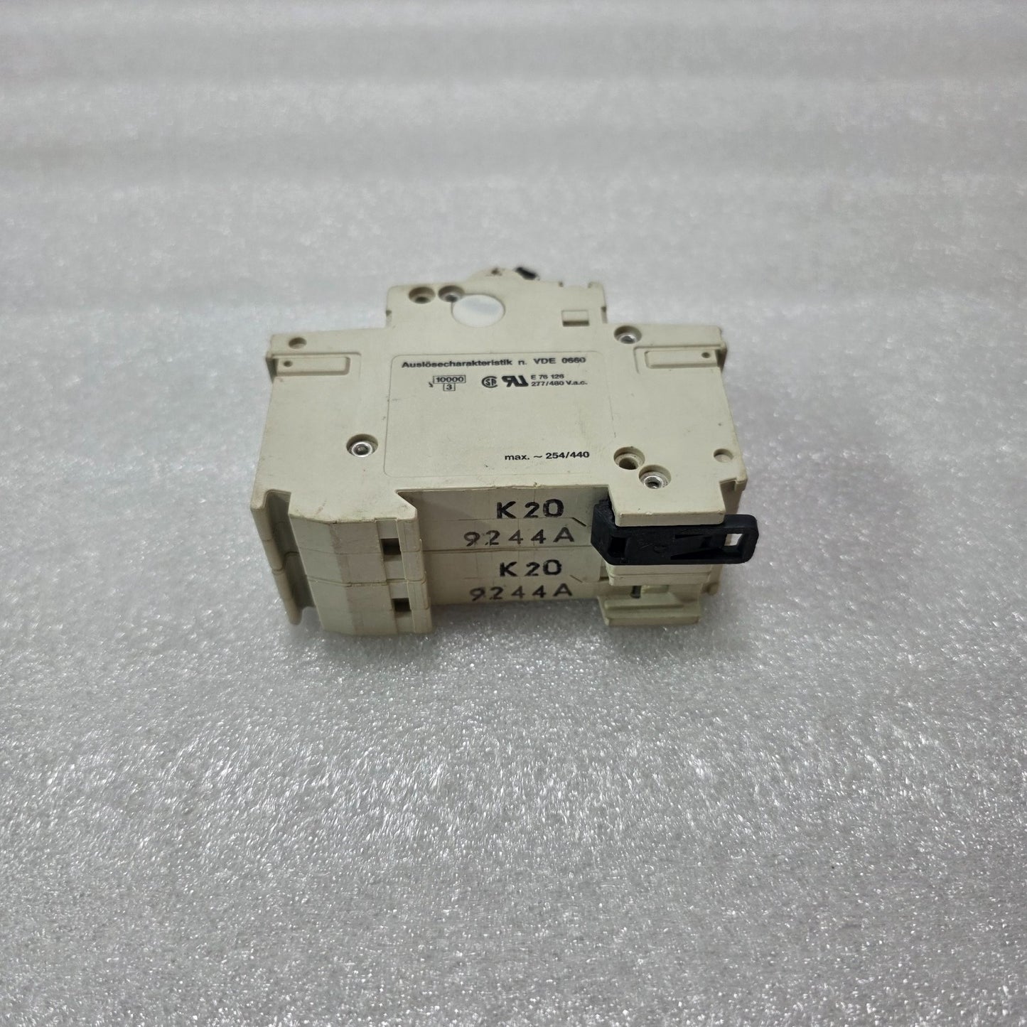 ABB STOTZ S282 K20A 2 POLE MCB CIRCUIT BREAKER 20A 400V 25KA