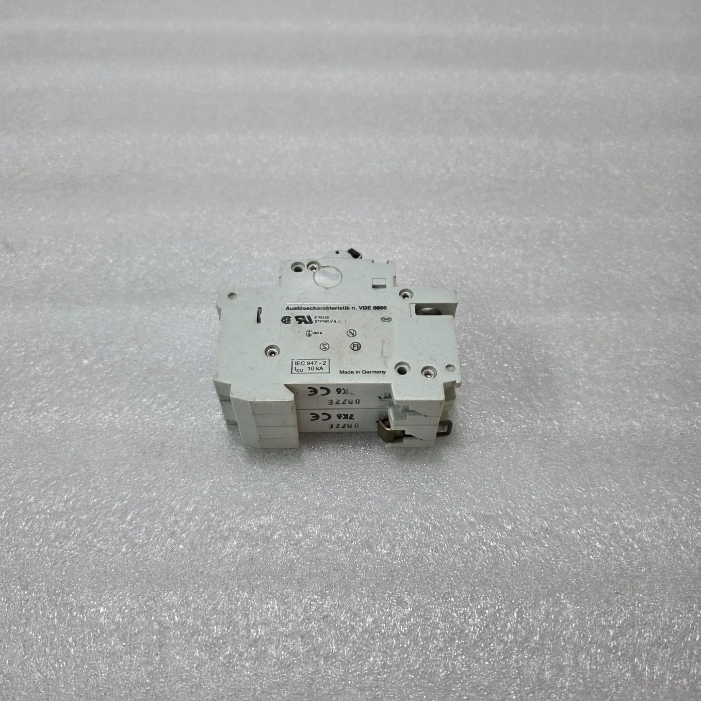 ABB S272 K6A 2 POLE MINIATURE CIRCUIT BREAKER MCB 6A 400V 6KA