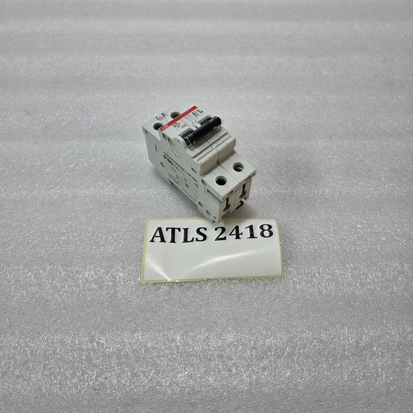 ABB S272 K6A 2 POLE MINIATURE CIRCUIT BREAKER MCB 6A 400V 6KA
