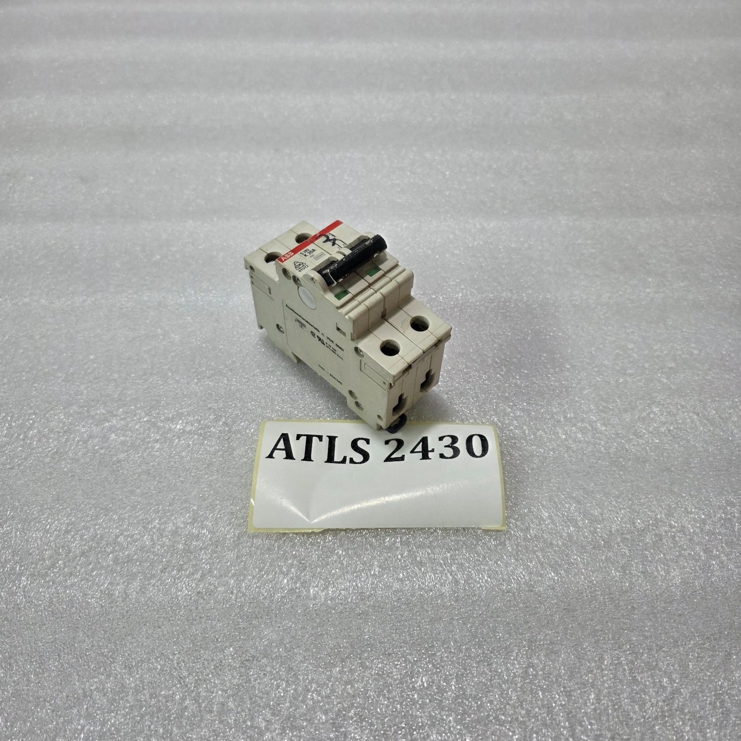 ABB STOTZ S282 K20A 2 POLE MCB CIRCUIT BREAKER 20A 400V 25KA