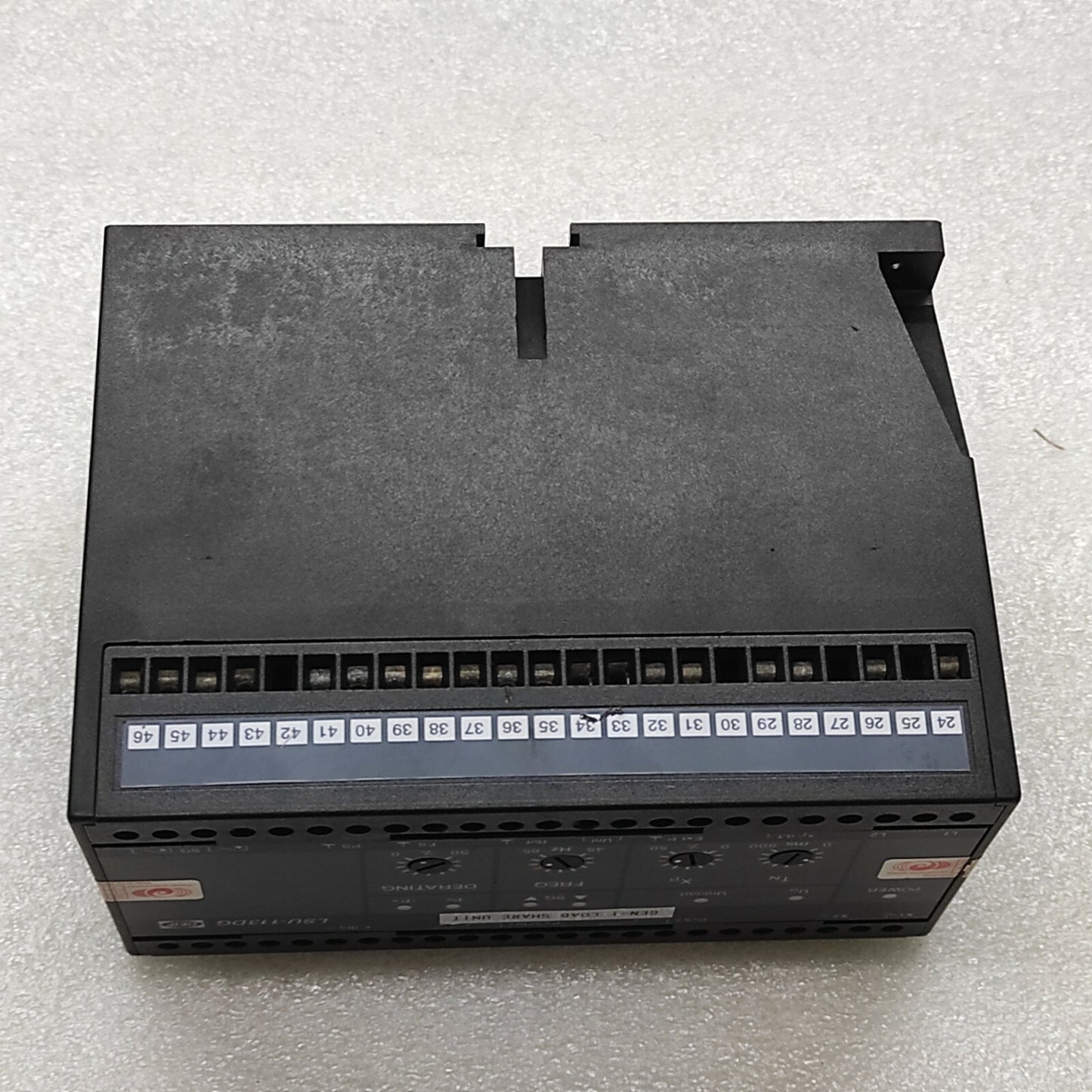 DEIF LSU-113DG LOAD SHARING UNIT 100024030.60 110V