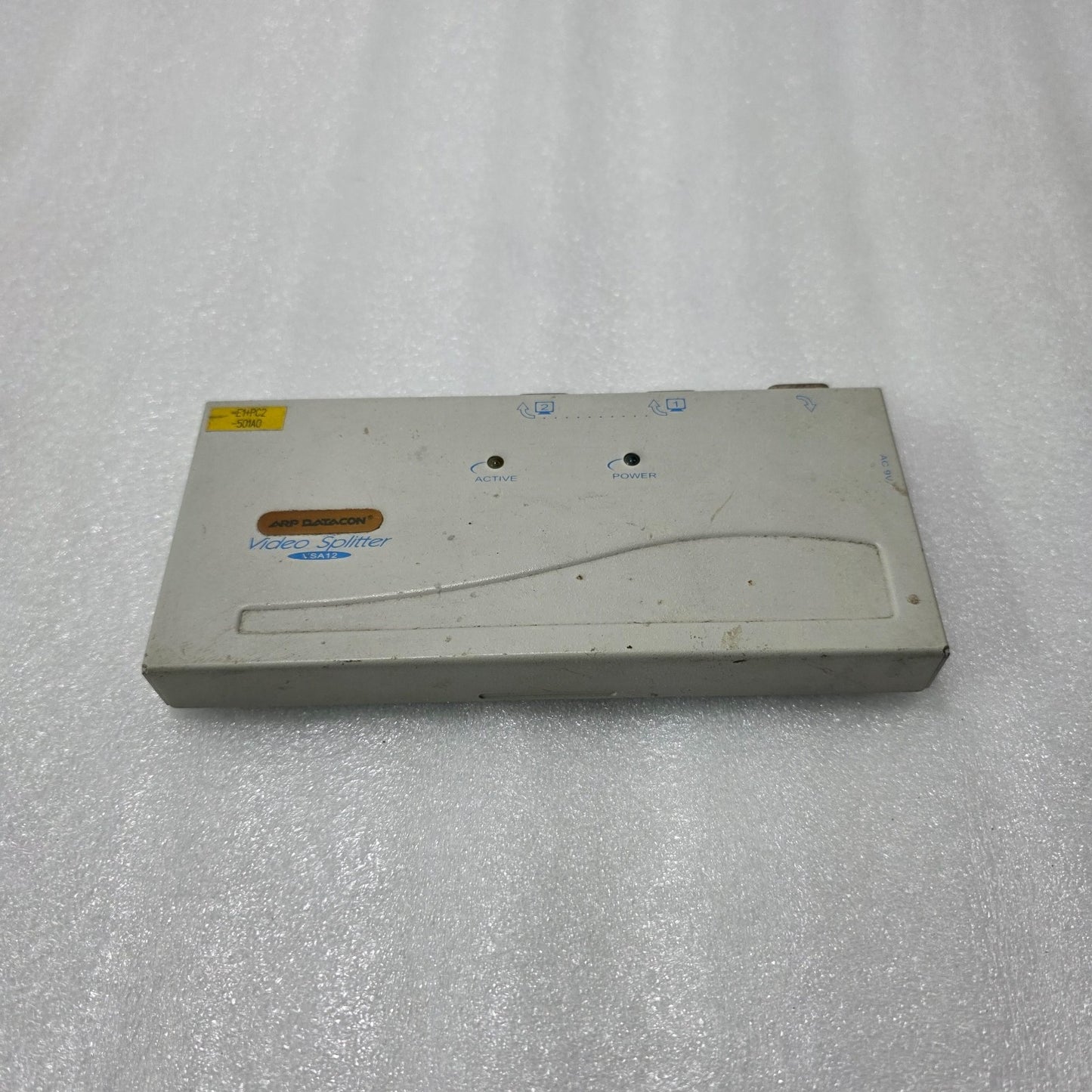 ARP DATACON VSA-12 VIDEO SPLITTER EMI MODEL D6F3E1D672 SIGNAL DISTRIBUTION AMPLI