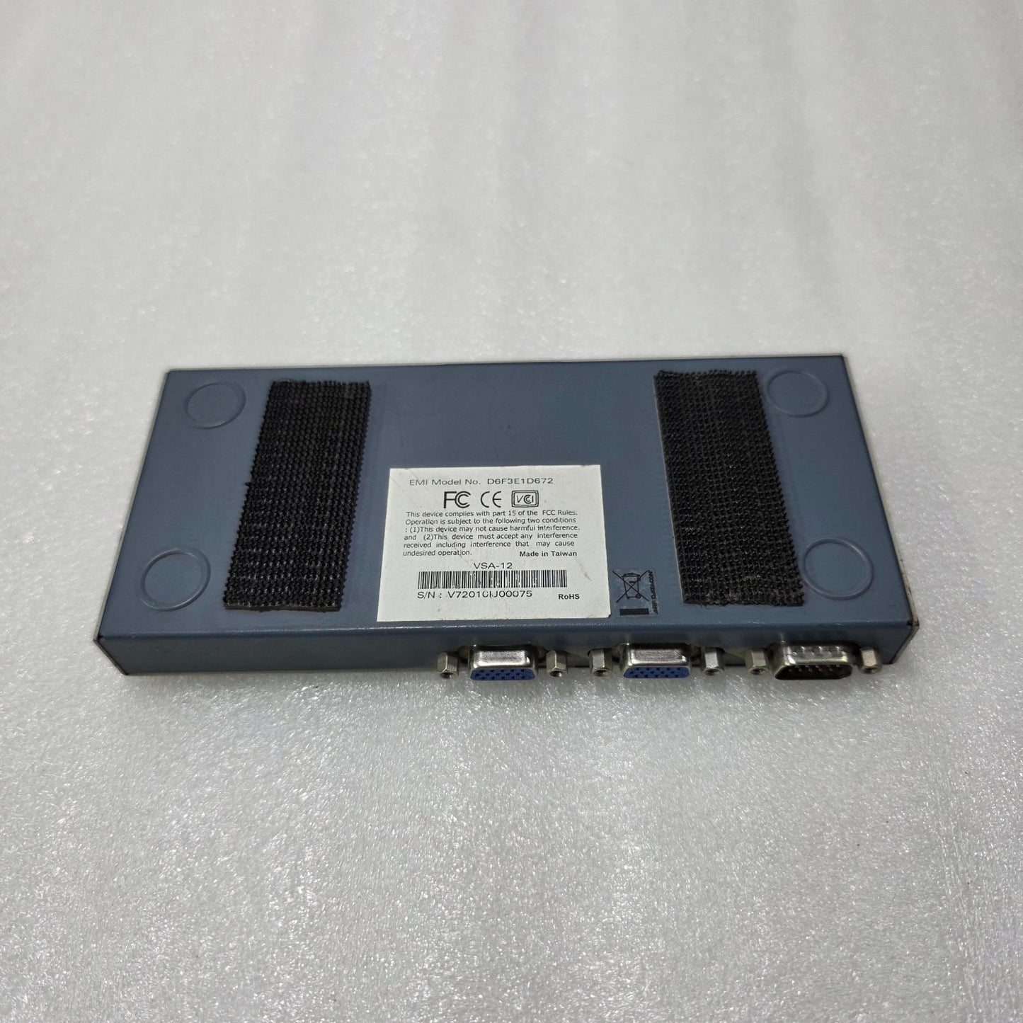 ARP DATACON VSA-12 VIDEO SPLITTER EMI MODEL D6F3E1D672 SIGNAL DISTRIBUTION AMPLI