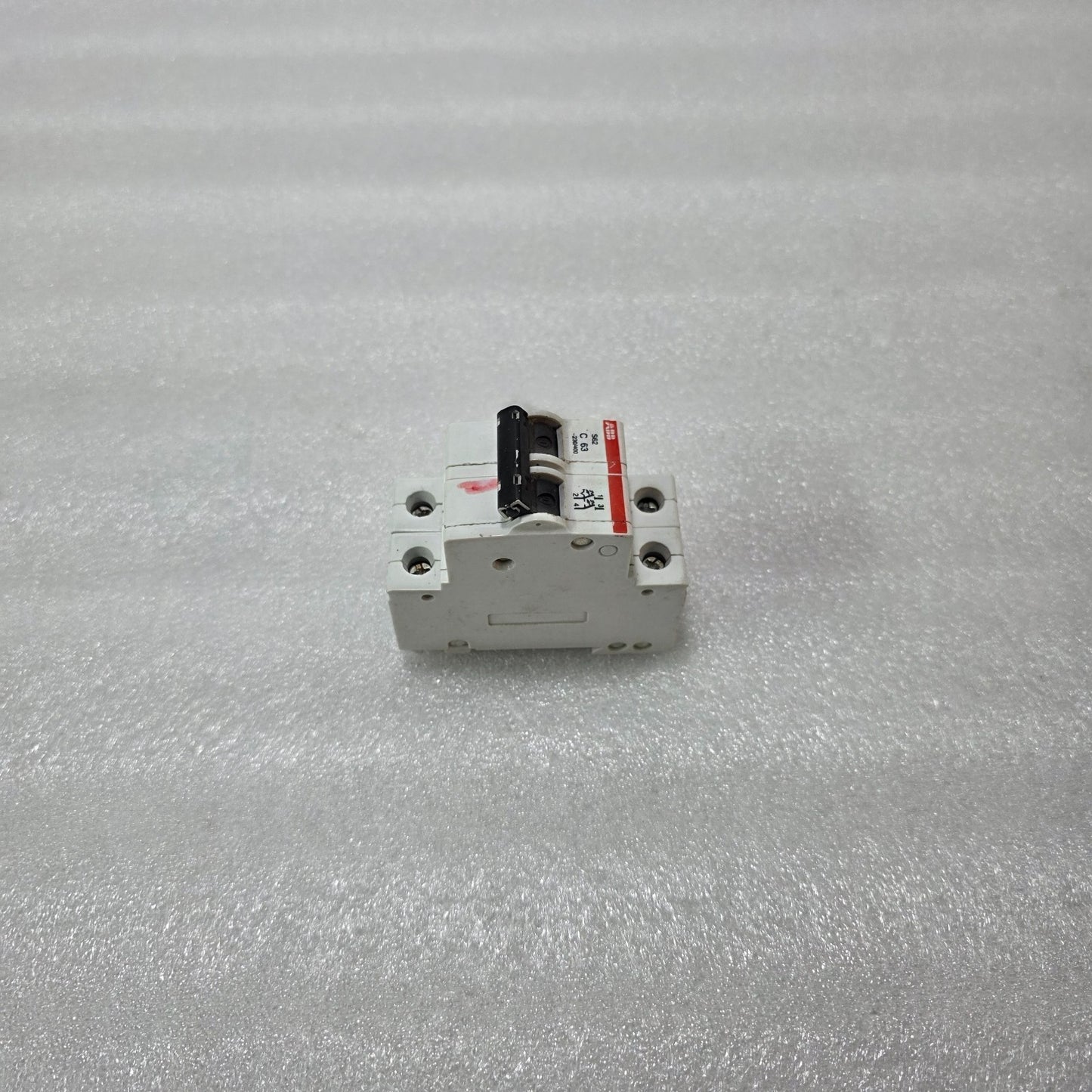 ABB S62 C63 2 POLE MCB 63A CIRCUIT BREAKER 230/400V