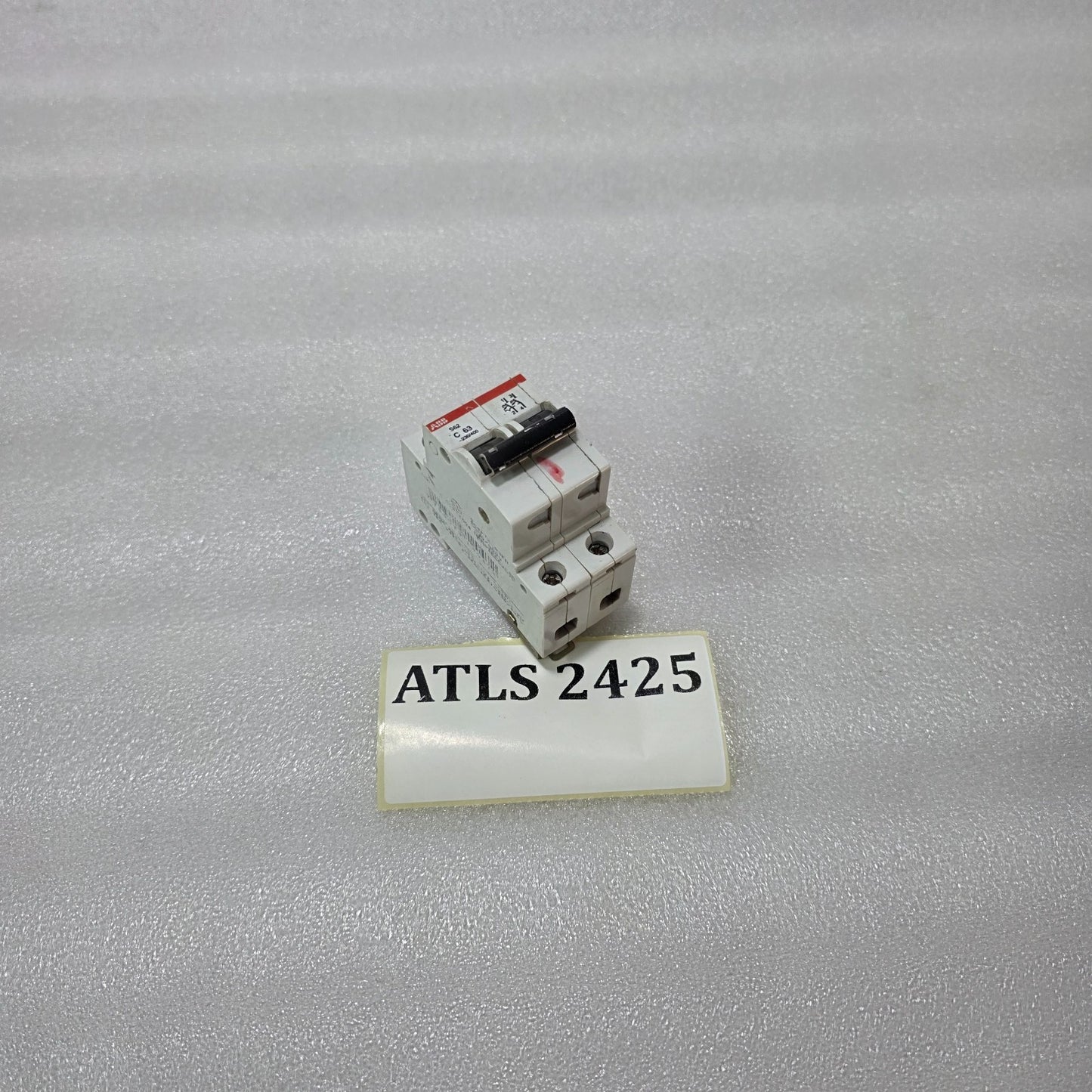 ABB S62 C63 2 POLE MCB 63A CIRCUIT BREAKER 230/400V