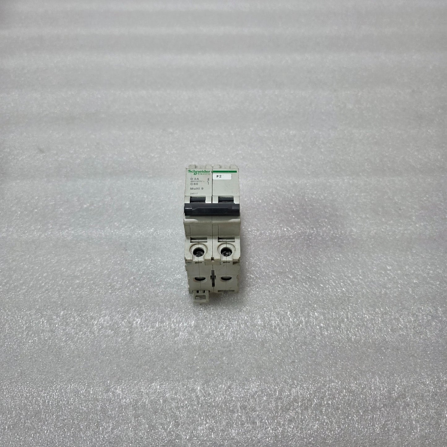 S ELECTRIC MULTI 9 C60 D2A 2 POLE MINIATURE CIRCUIT BREAKER MCB 2A 480Y/277V