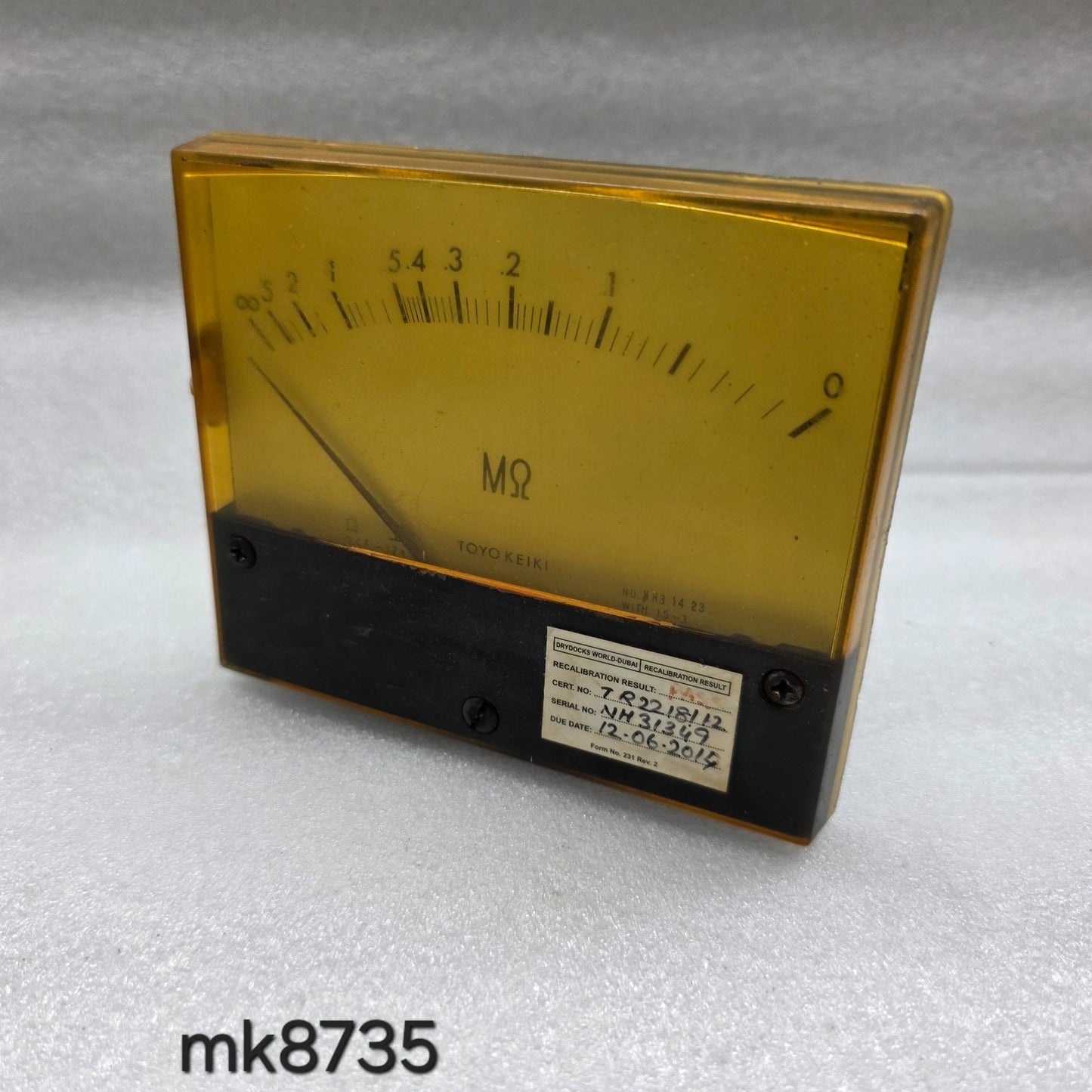 TOYO KEIKI DCF-12N INSULATION MONITOR
