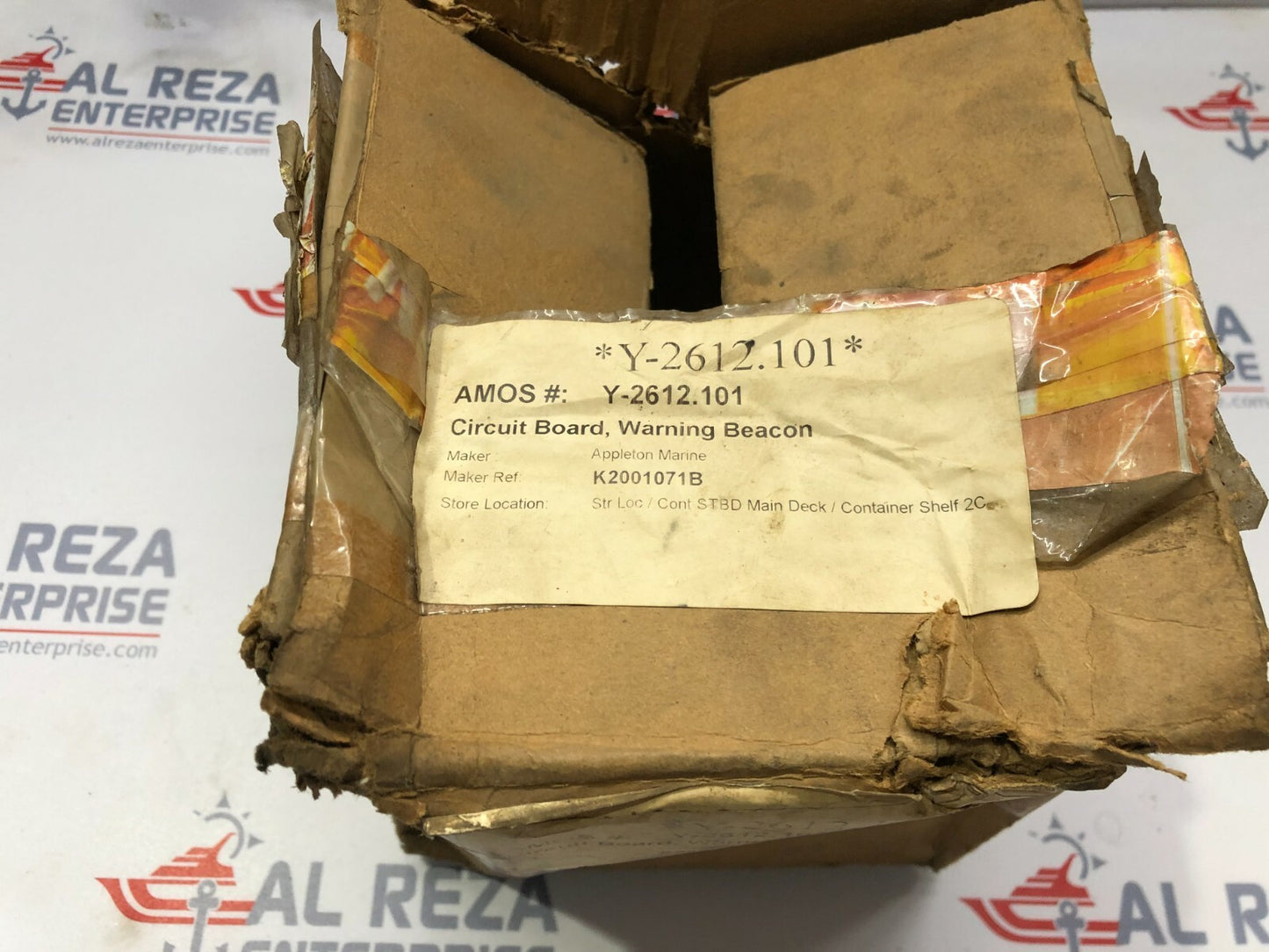 APPLETON MARINE K2001071B WARNING BEACON CIRCUIT BOARD PC238 276-150F