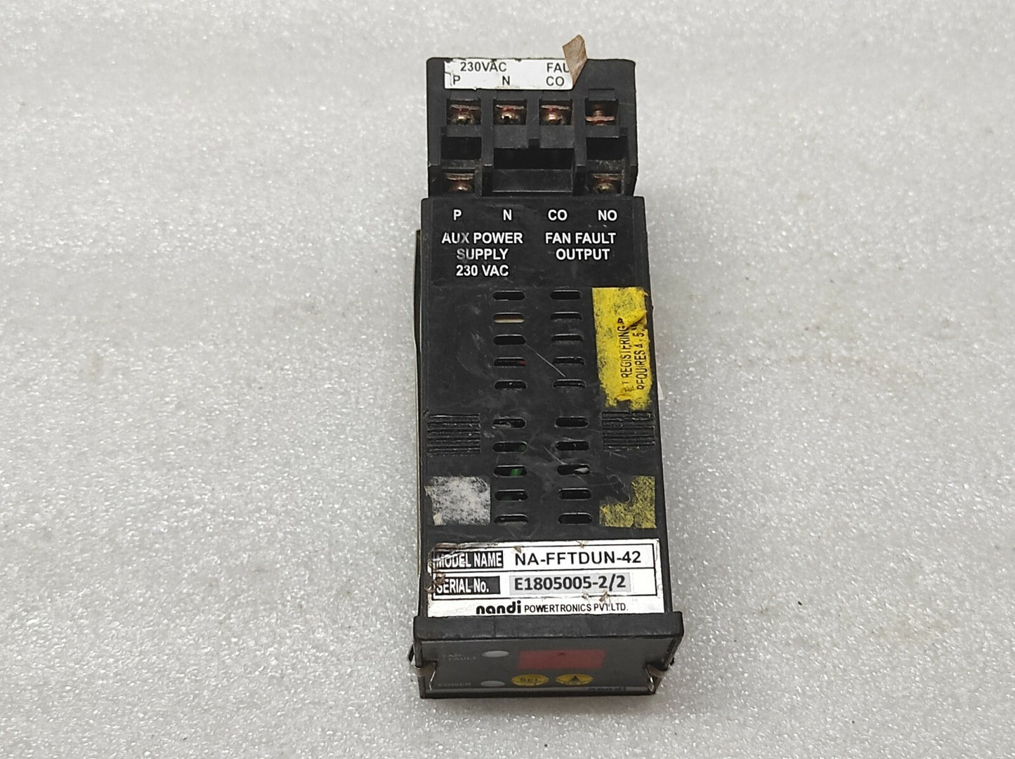 NANDI NA-FFTDUN-42 FAN FAILURE DETECT UNIT 230V