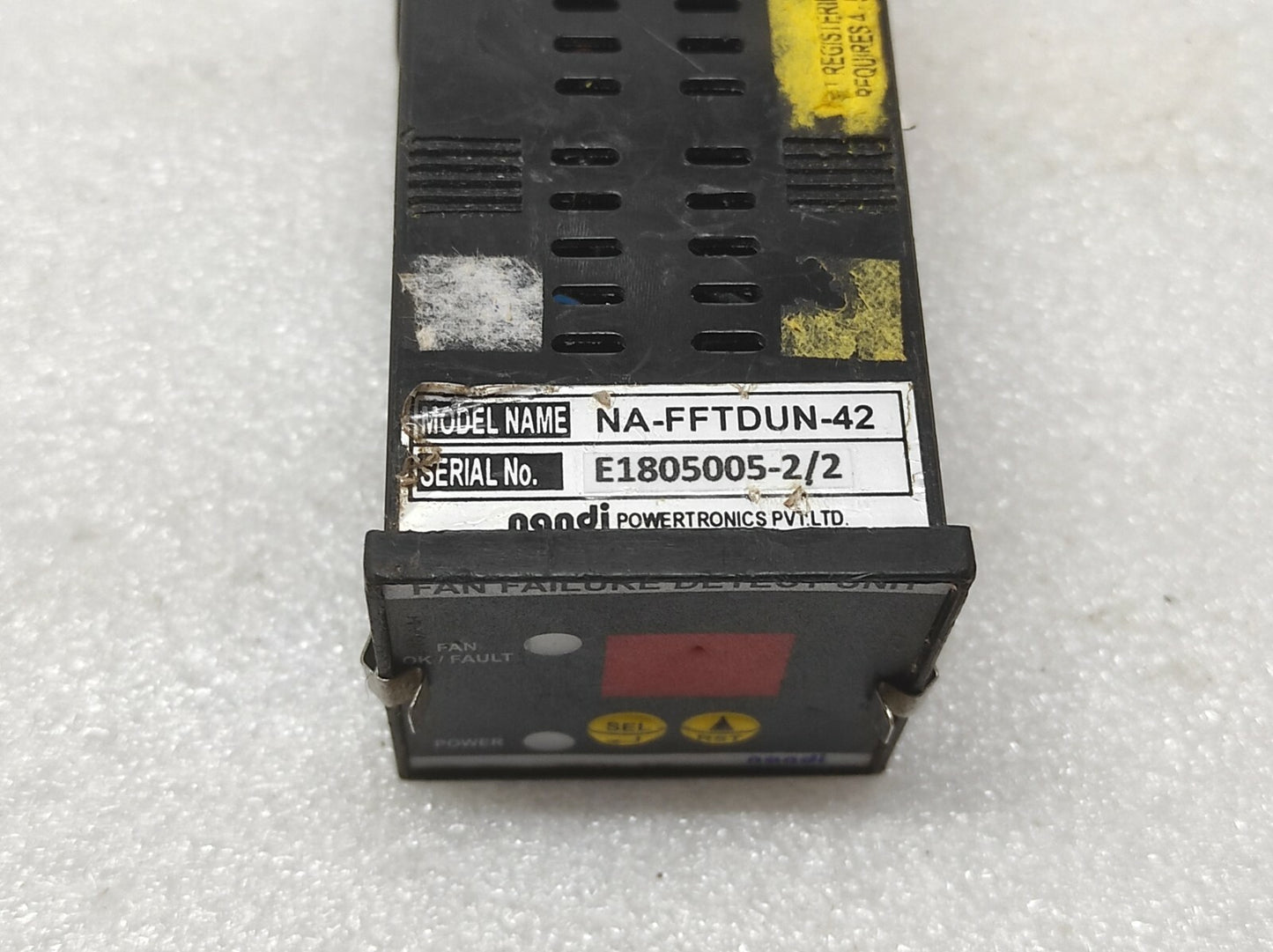 NANDI NA-FFTDUN-42 FAN FAILURE DETECT UNIT 230V
