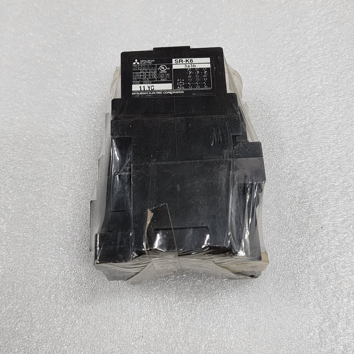 MITSUBISHI ELECTRIC SR-K6 3a3b MAGNETIC CONTACTOR