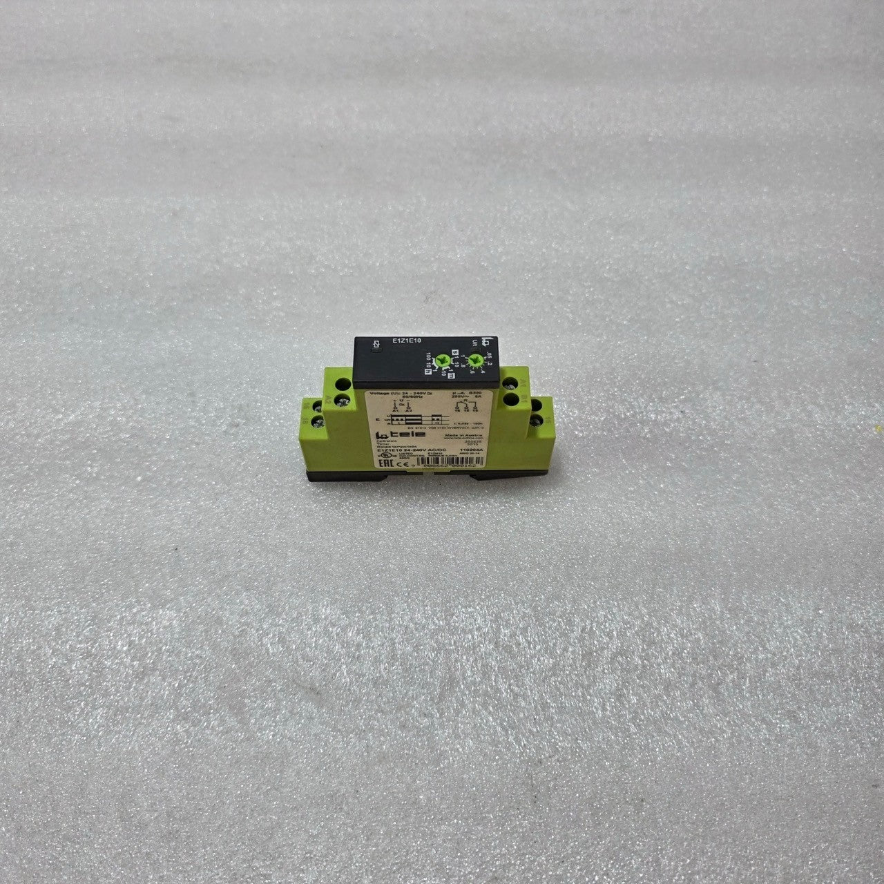 TELE E1Z1E10 TIME DELAY RELAY 24–240 V AC/DC