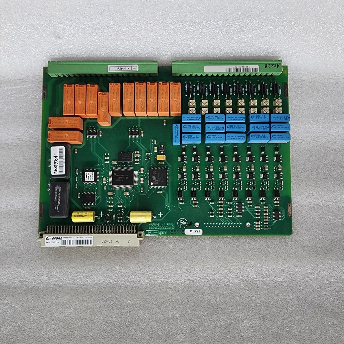 ABB 1MRK 000173-CCR00 CONTROL BOARD 1MRK000005-396