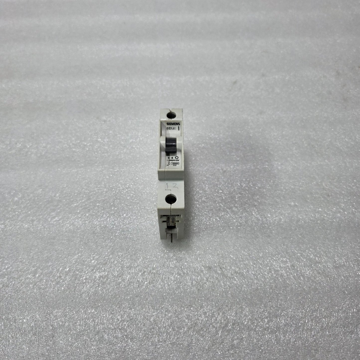 SIEMENS 5SX41 C4 4A SINGLE POLE MCB 240/415V 10KA MINIATURE CIRCUIT BREAKER
