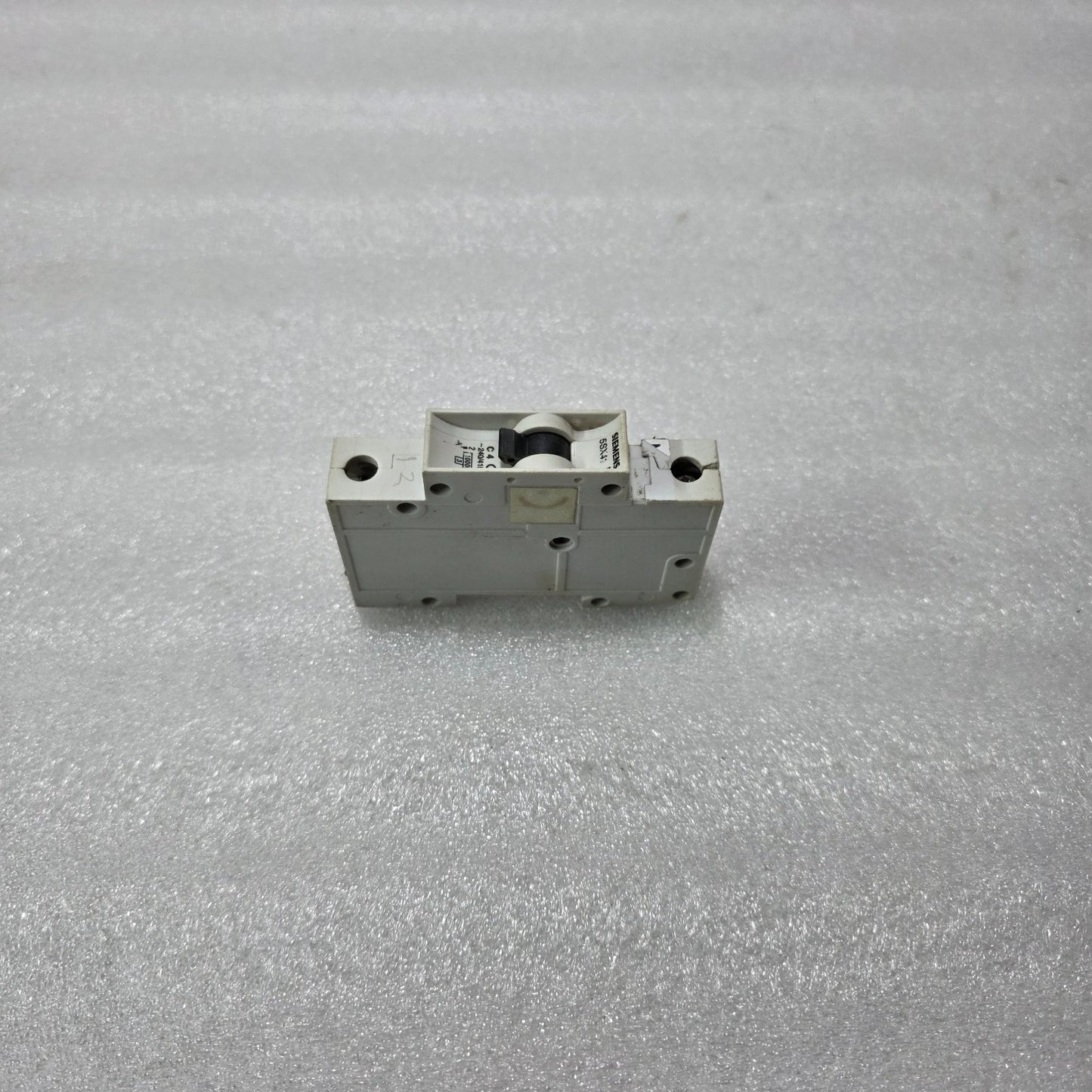 SIEMENS 5SX41 C4 4A SINGLE POLE MCB 240/415V 10KA MINIATURE CIRCUIT BREAKER