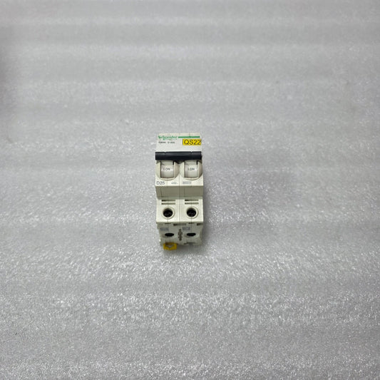S ELECTRIC IC65N D25A 2 POLE MINIATURE CIRCUIT BREAKER 25A 400V 6KA