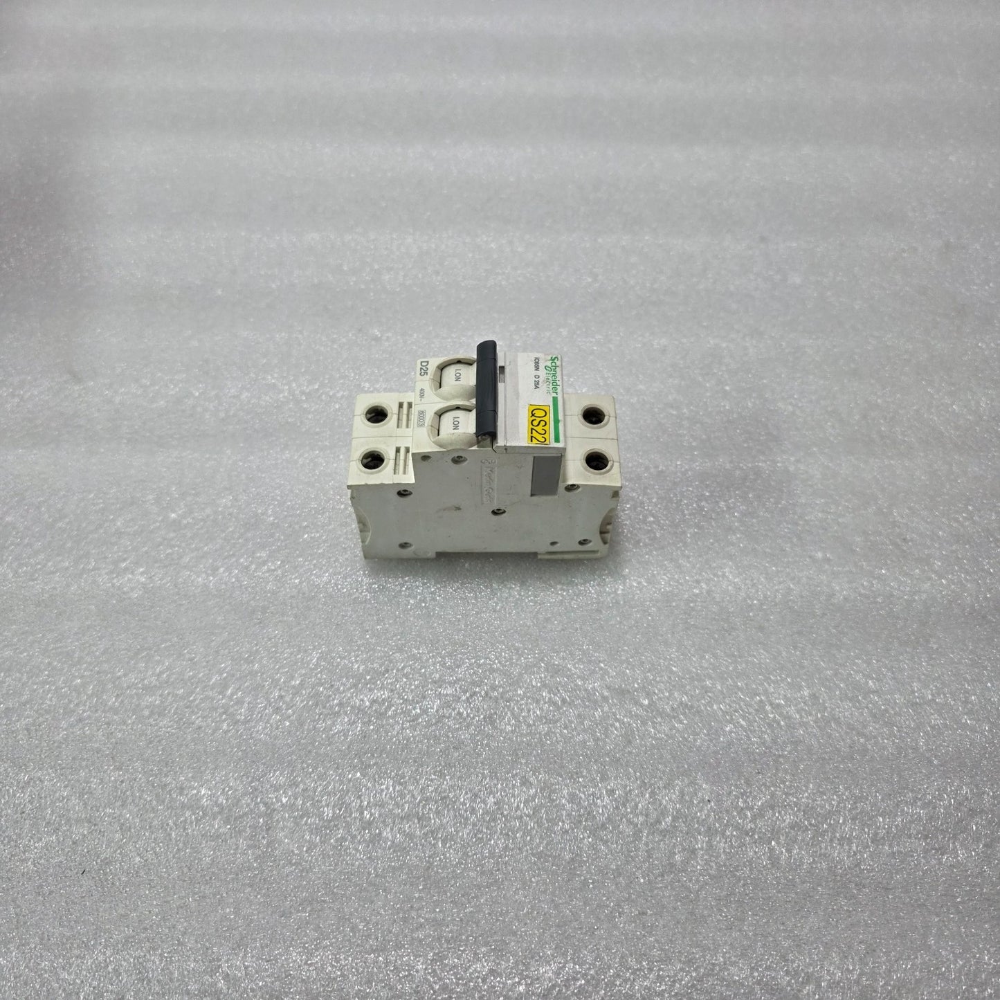 S ELECTRIC IC65N D25A 2 POLE MINIATURE CIRCUIT BREAKER 25A 400V 6KA