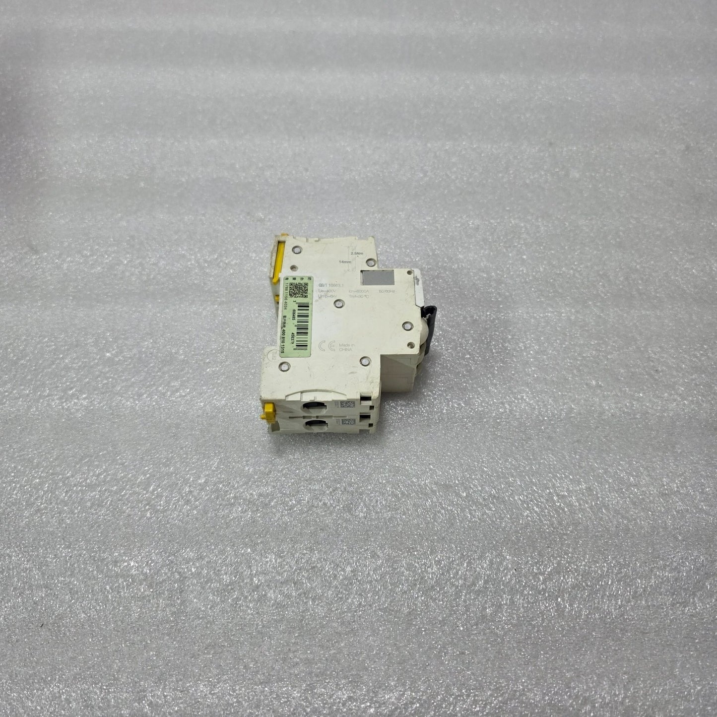 S ELECTRIC IC65N D25A 2 POLE MINIATURE CIRCUIT BREAKER 25A 400V 6KA
