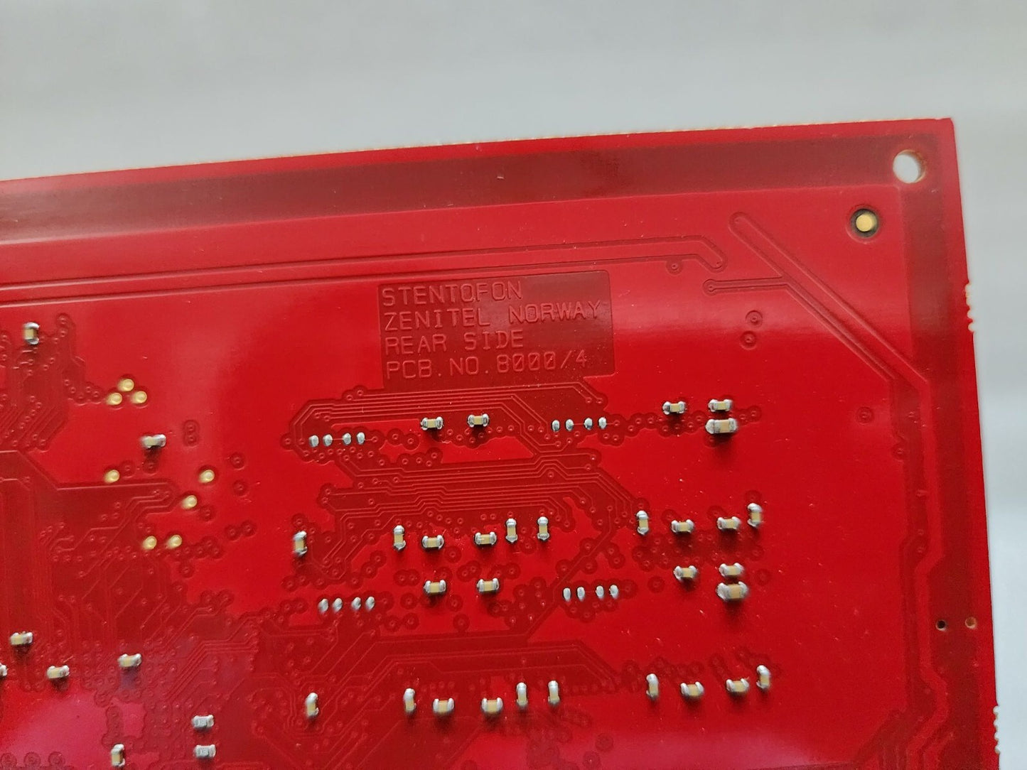 STENTOFON ZENITEL 10200647 PCB 8000/4
