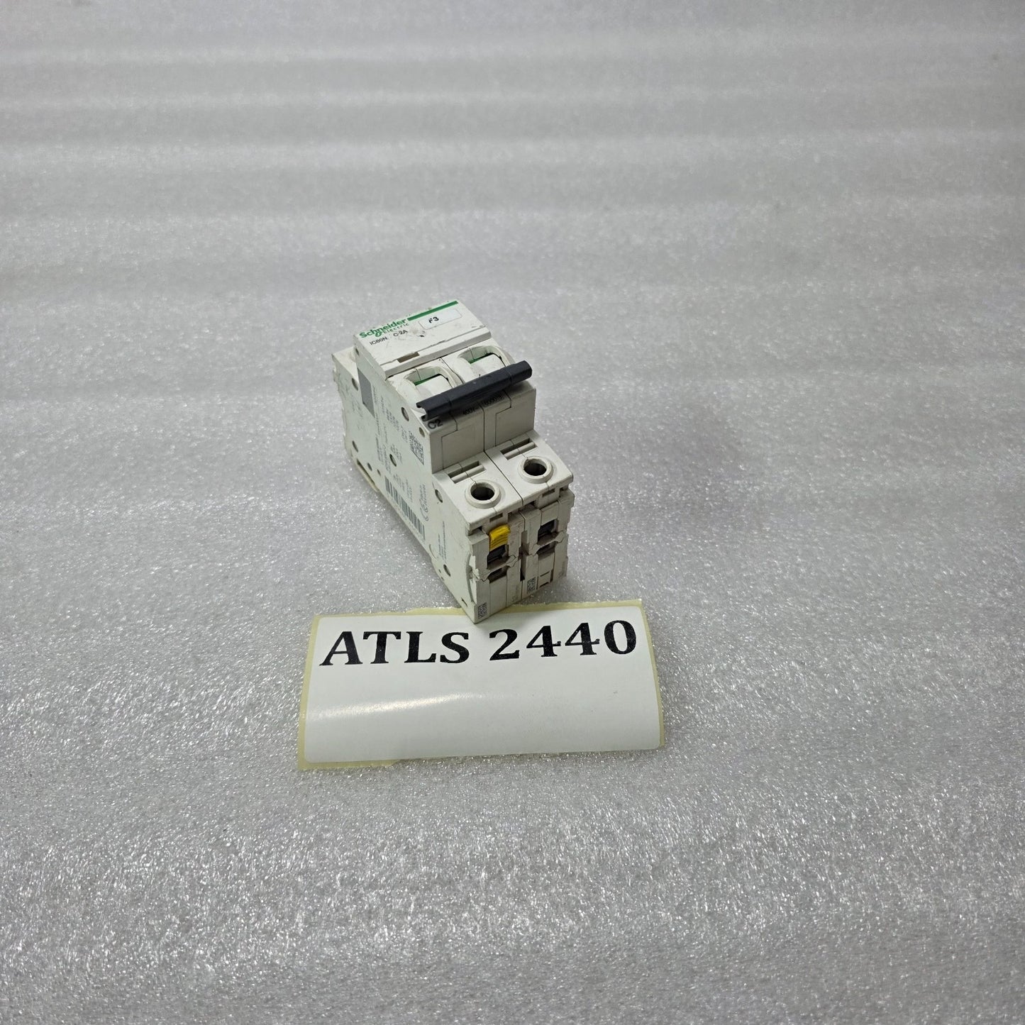 S ELECTRIC IC60N C2A 2 POLE MINIATURE CIRCUIT BREAKER (MCB) 400V 6KA
