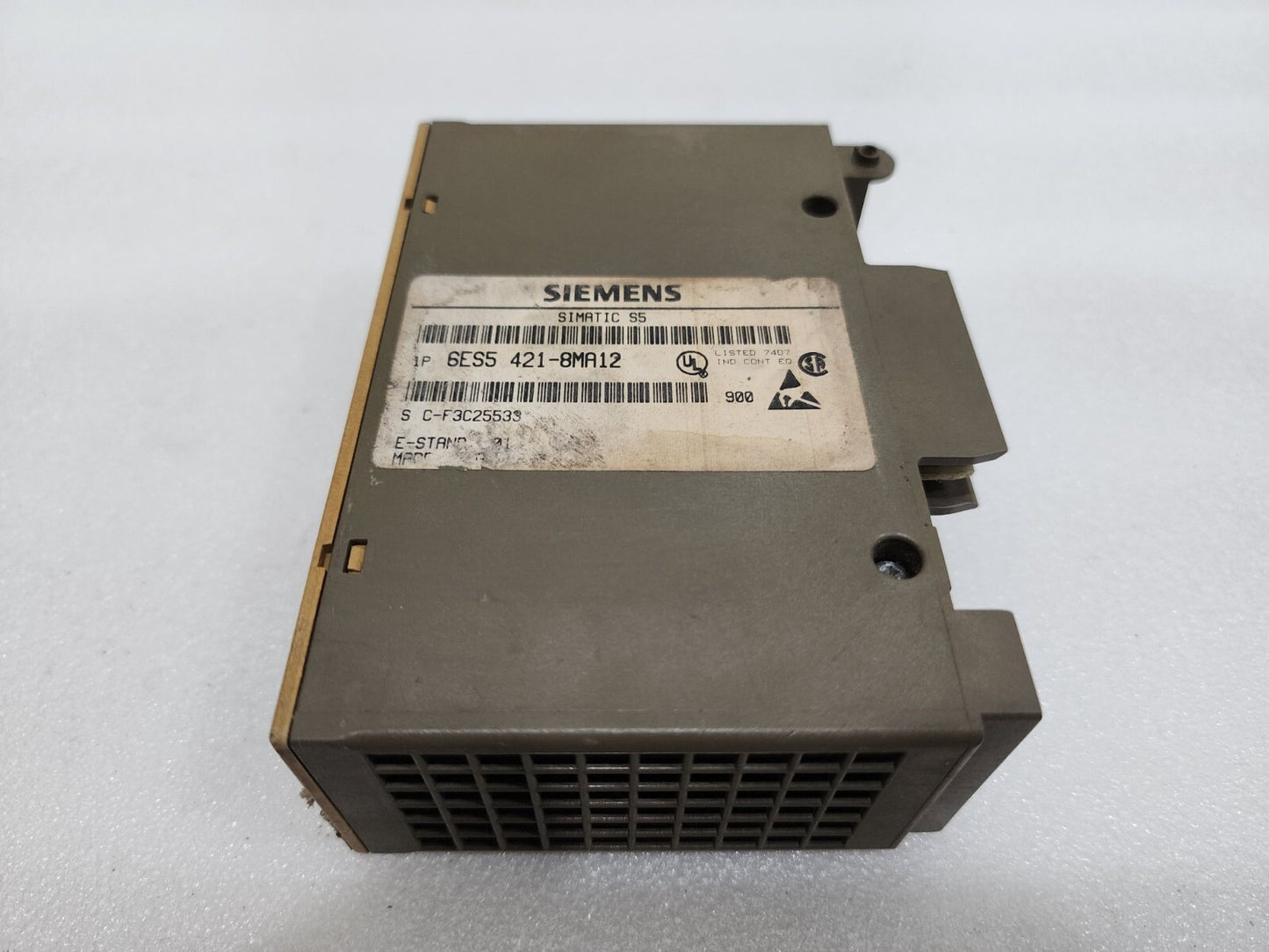 SIEMENS SIMATIC S5 6ES5 421-8MA12 DIGITAL INPUT MODULE LOT OF 2 UNIT