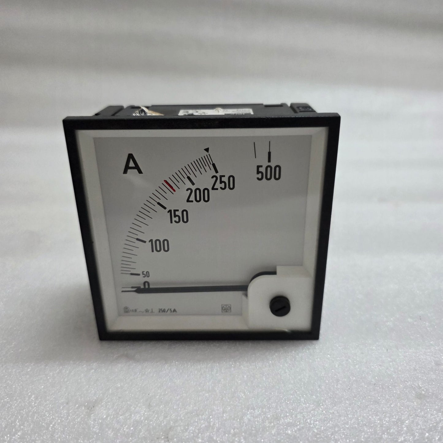 IME RQ96E ANALOGUE AMMETER 96MM X 96MM 0-500A