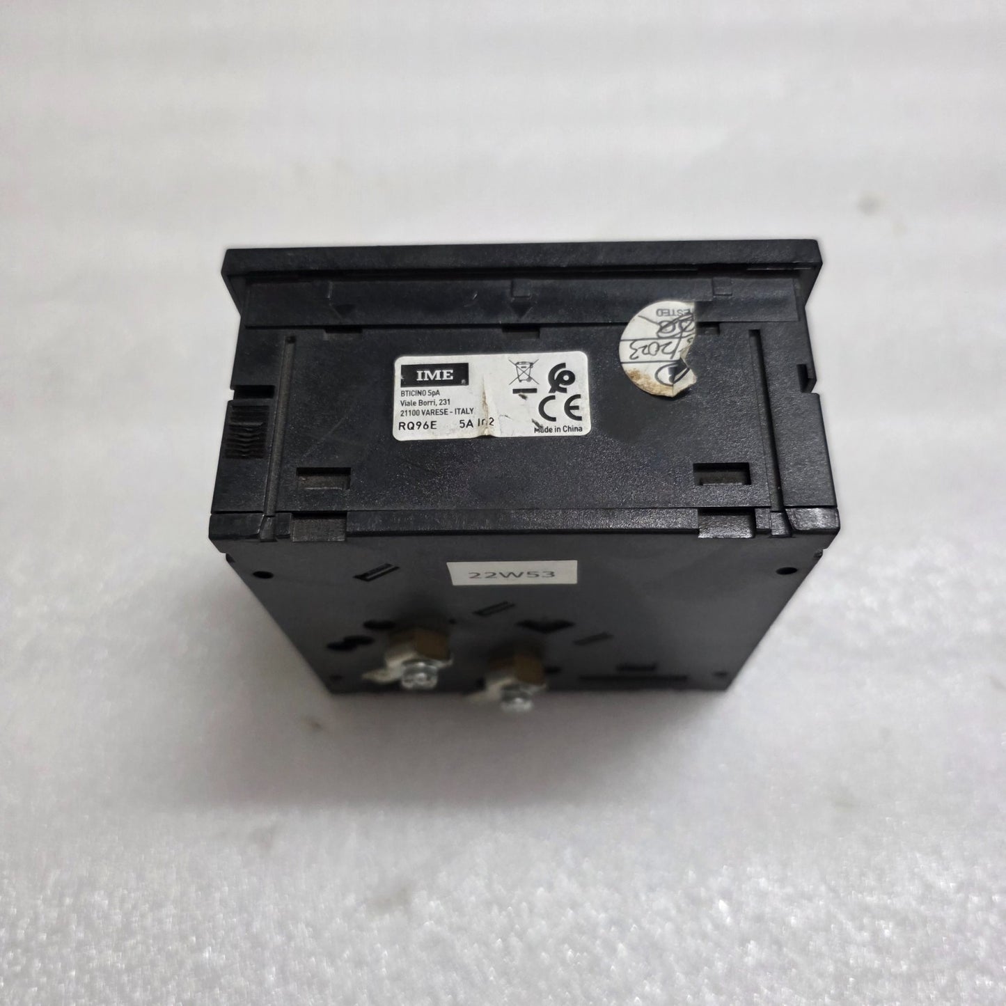 IME RQ96E ANALOGUE AMMETER 96MM X 96MM 0-500A