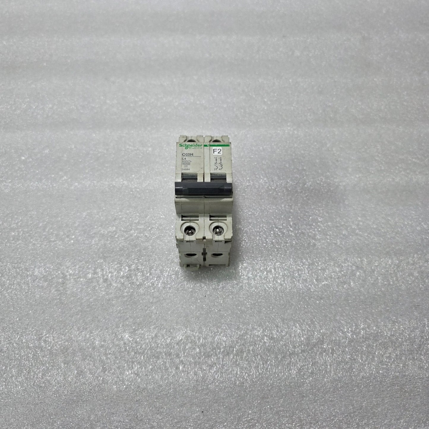 S ELECTRIC C60H C4 2 POLE MINIATURE CIRCUIT BREAKER 4A 400V 10KA