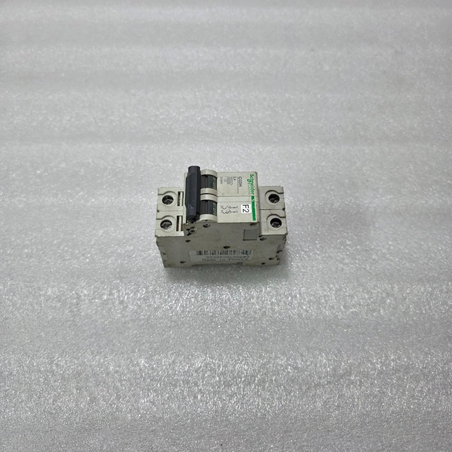 S ELECTRIC C60H C4 2 POLE MINIATURE CIRCUIT BREAKER 4A 400V 10KA