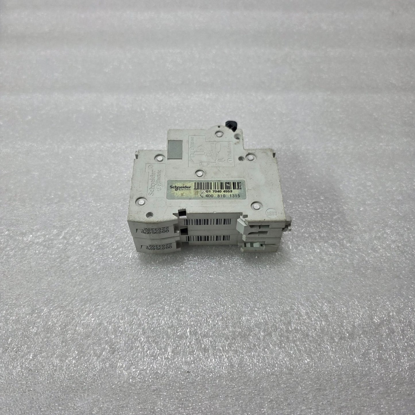 S ELECTRIC C65N D20A 2 POLE MCB 20A 400V MINIATURE CIRCUIT BREAKER