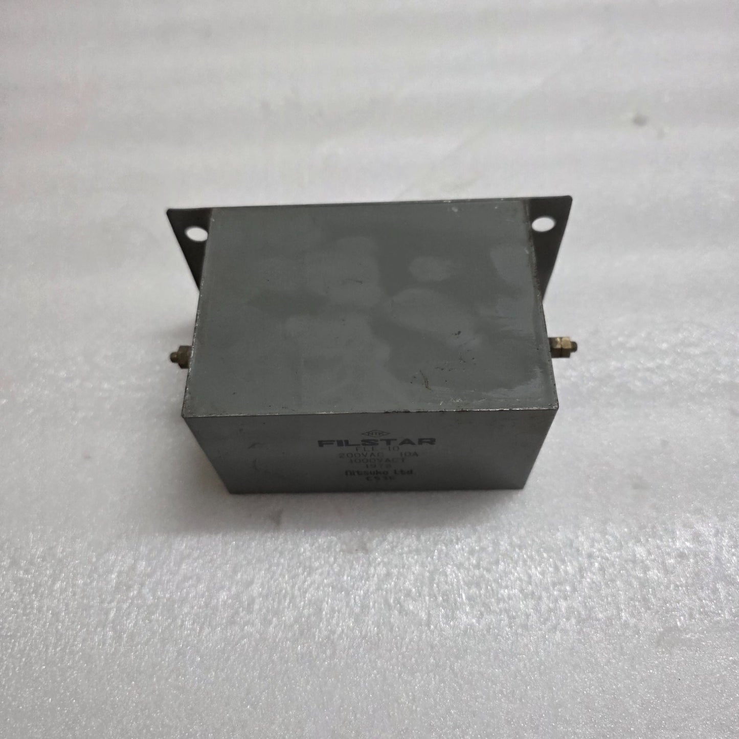 NITSUKO FLE-10 FILSTAR EMI/RFI POWER LINE FILTER 200VAC 10A