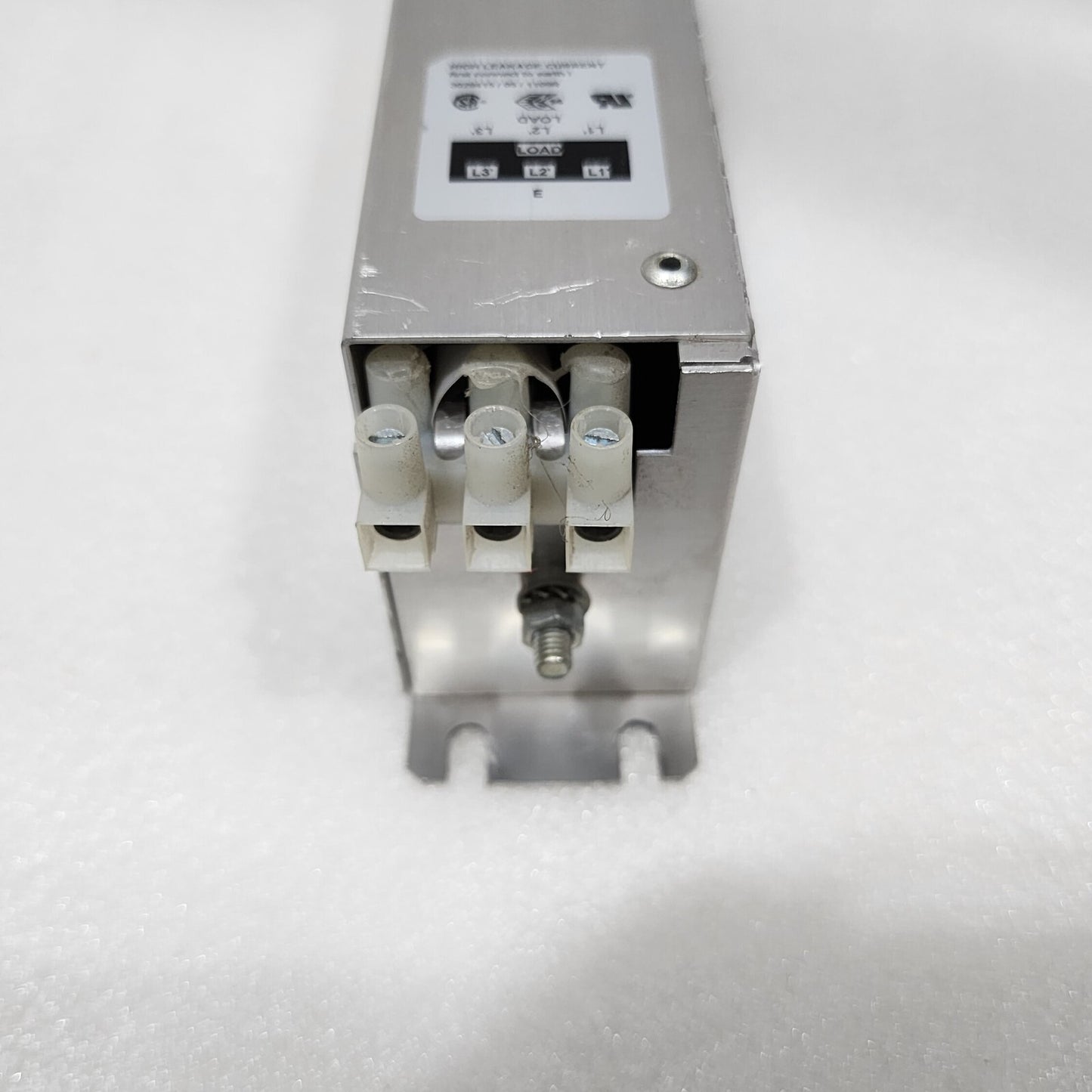 SCHAFFNER FN3258-16-45 POWER LINE FILTER EMC/RFI 0HZ TO 60HZ 16A 480VAC TERMINAL