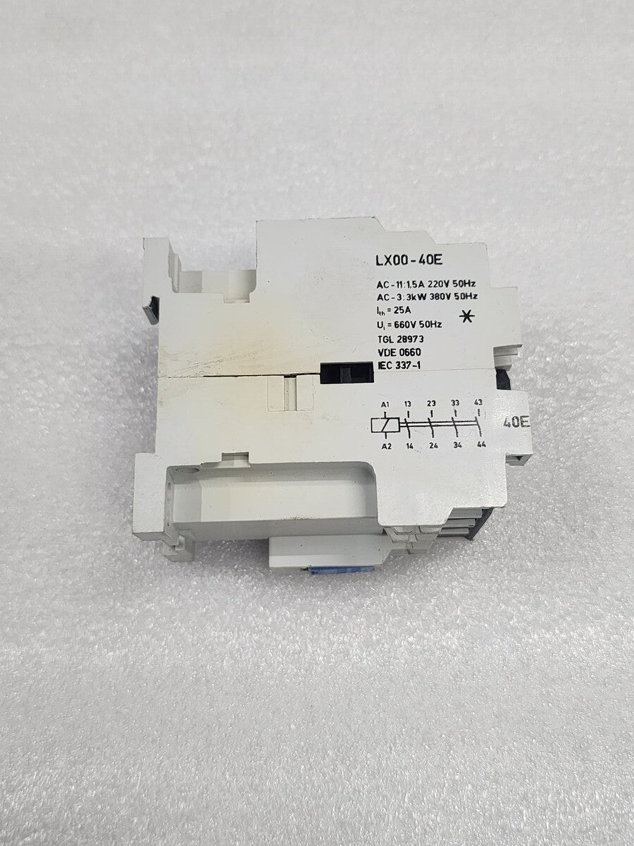EAW DDR LX00-40E MAGNETIC CONTACTOR COIL VOLTAGE 220V
