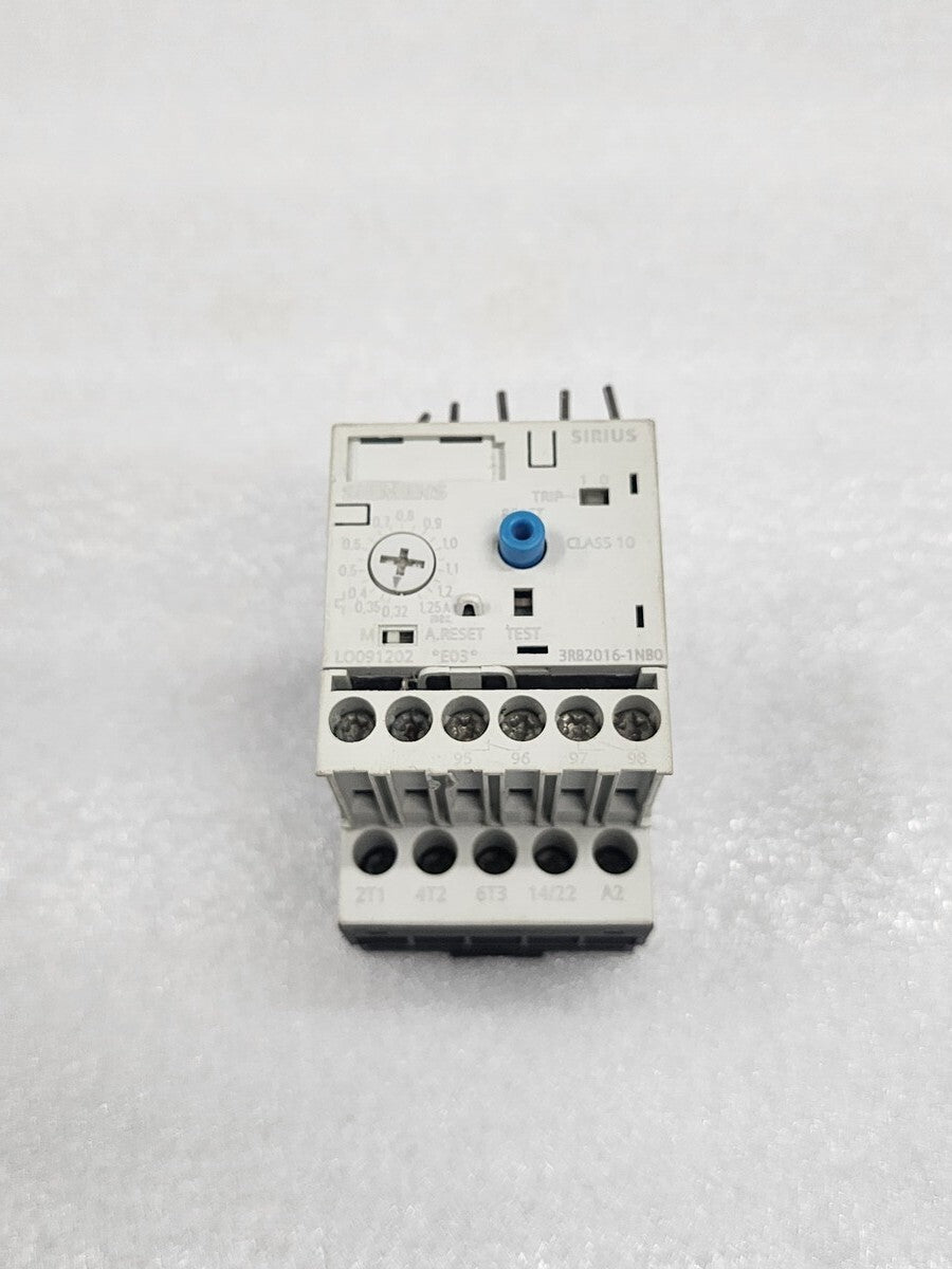 SIEMENS 3RB2016-1NB0 OVERLOAD RELAY 0.32-1.25A
