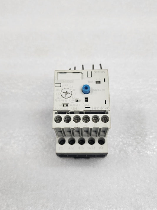 SIEMENS 3RB2016-1NB0 OVERLOAD RELAY 0.32-1.25A