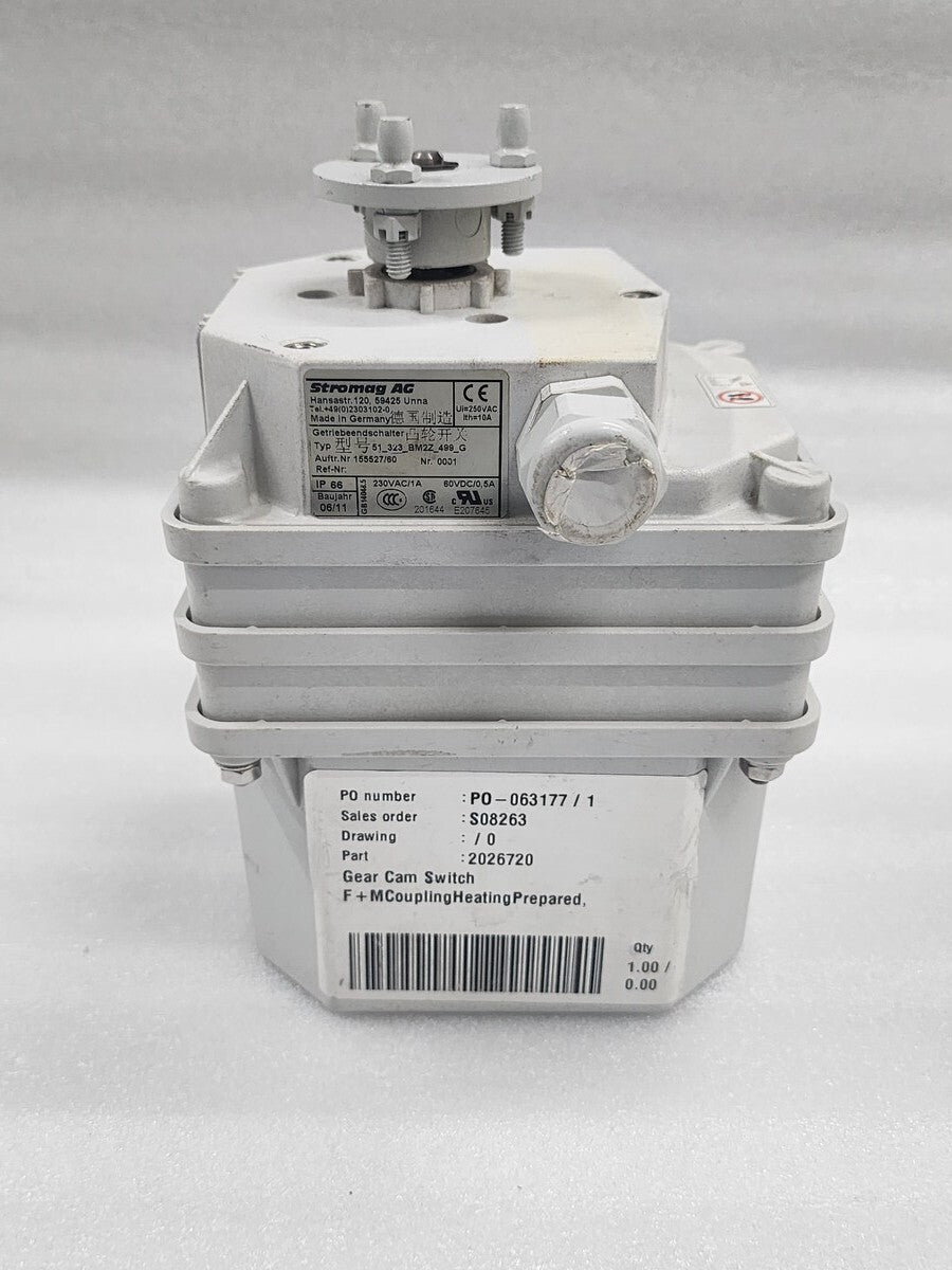 STROMAG AG 155527/60 GEAR LMIT SWITCH 51_323_BM2Z_499_G