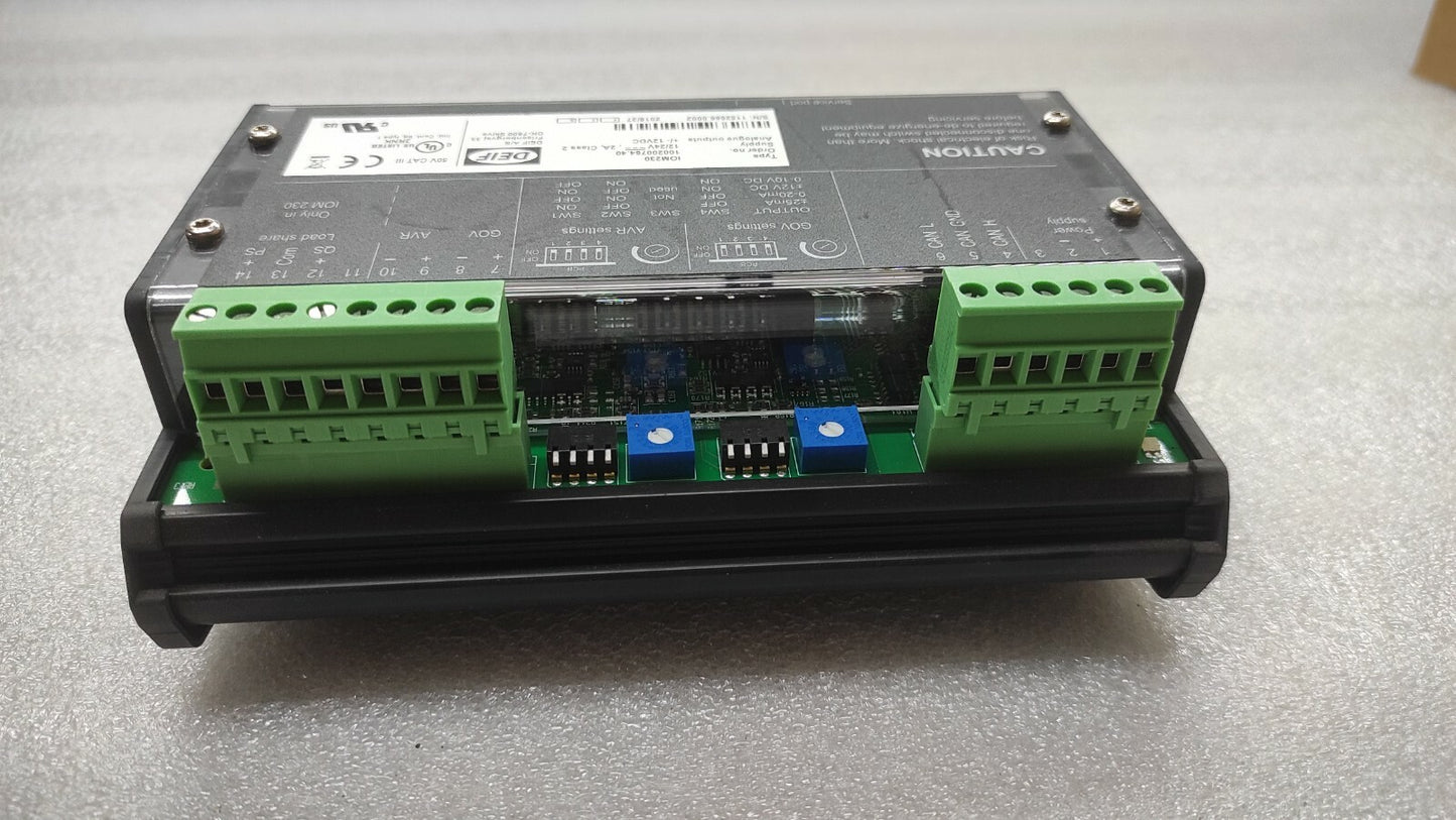 DEIF IOM230 MODULE 12/24VDC