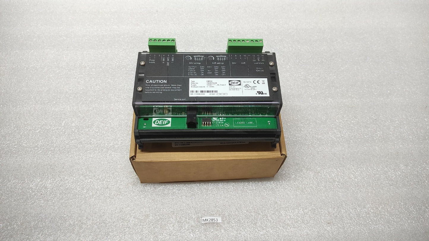 DEIF IOM230 MODULE 12/24VDC