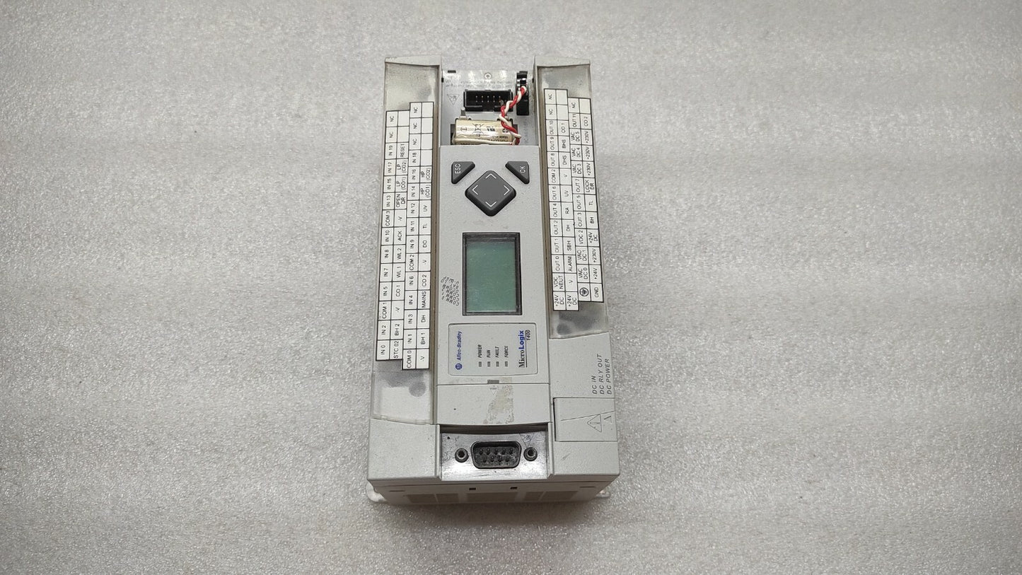 ALLEN BRADLEY CAT 1766-L32BXB MICROLOGIX 1400 32-POINT CONTROLLER 70595