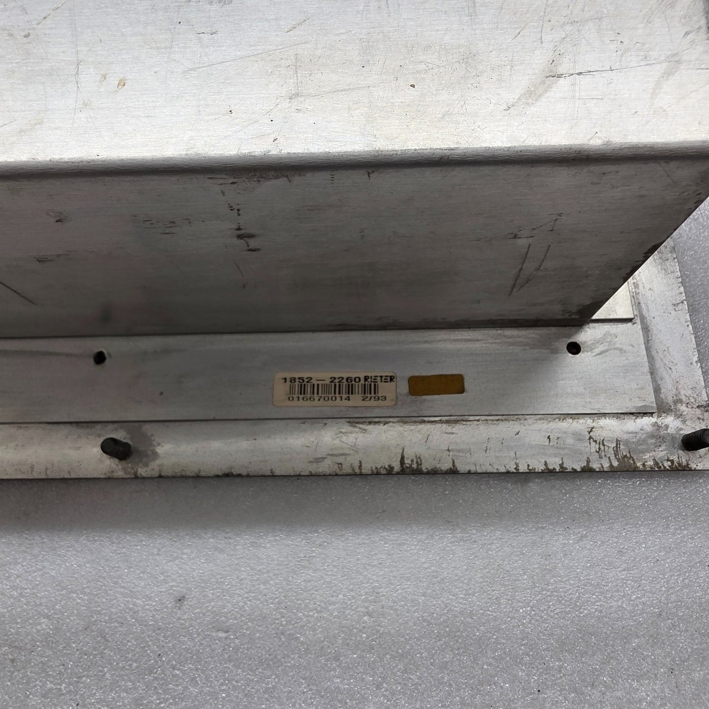 RIETER E 7/5 A SPINNING SYSTEM CONTROLLER 1852-2260