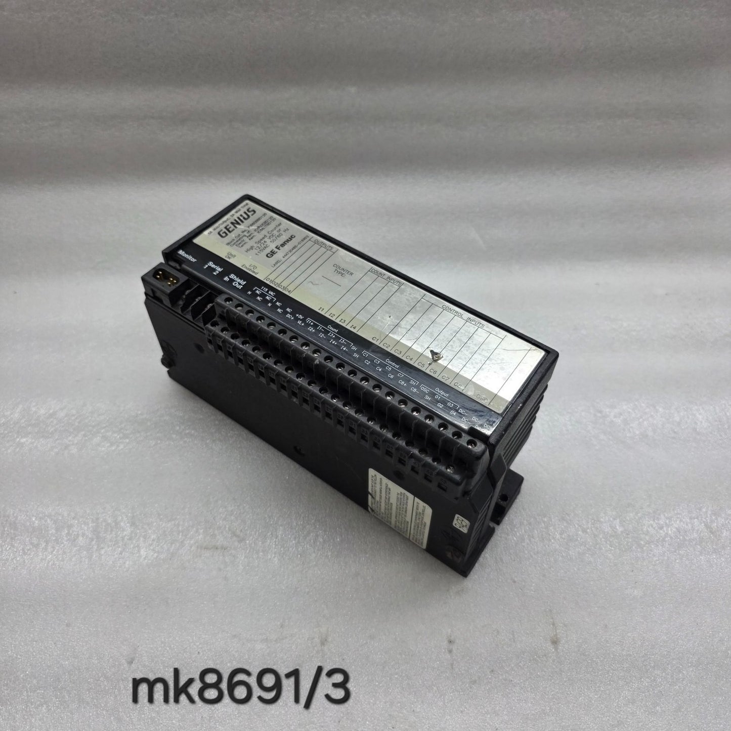 GE FANUC IC660EBD120K ELECTRIC MODULE HIGH SPEED COUNTER 12/24VDC 115VAC