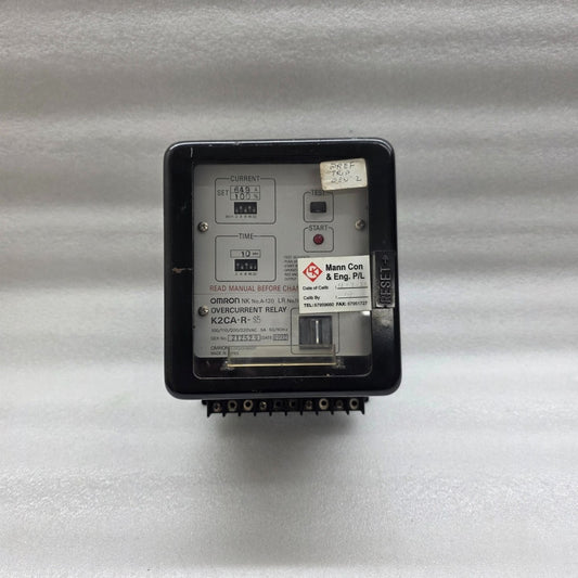 OMRON K2CA-R-S5 OVERCURRENT RELAY 100-220V AC