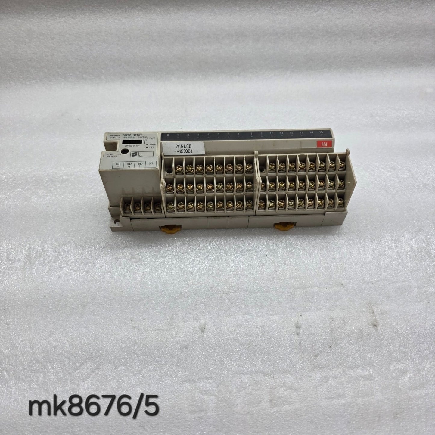 OMRON SRT2-ID16T REMOTE TERMINAL 24VDC