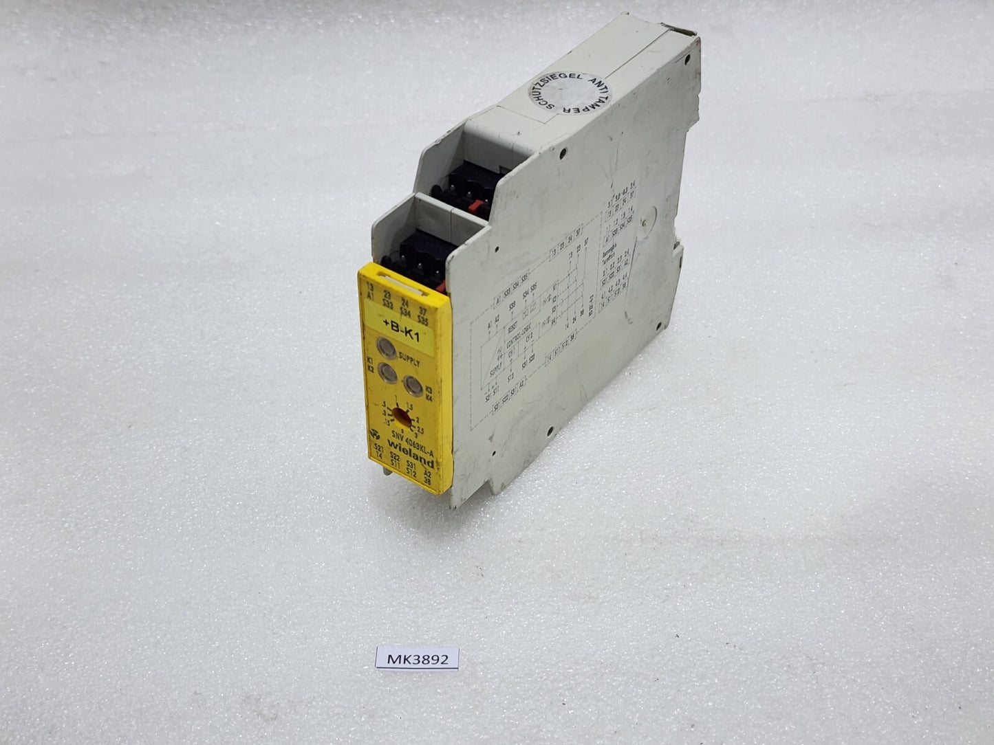 WIELAND SNV-4063KL-A SAFETY RELAY R1.188.0620.0 24VDC